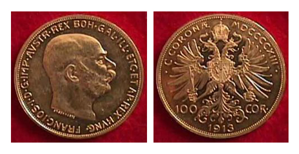 Franz Joseph I 100 Kronen